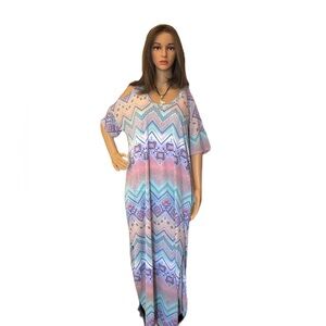 New N Forever Cold Shoulder Maxi Dress Size M